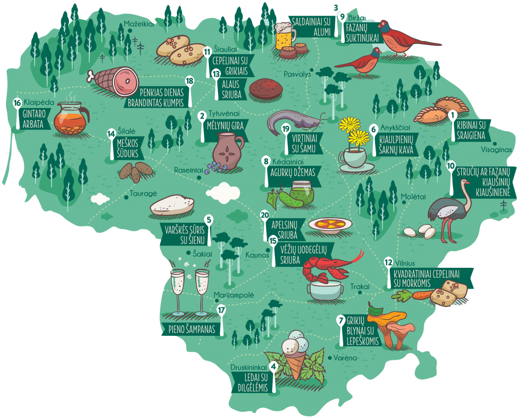 festiwale gastronomiczne na Litwie