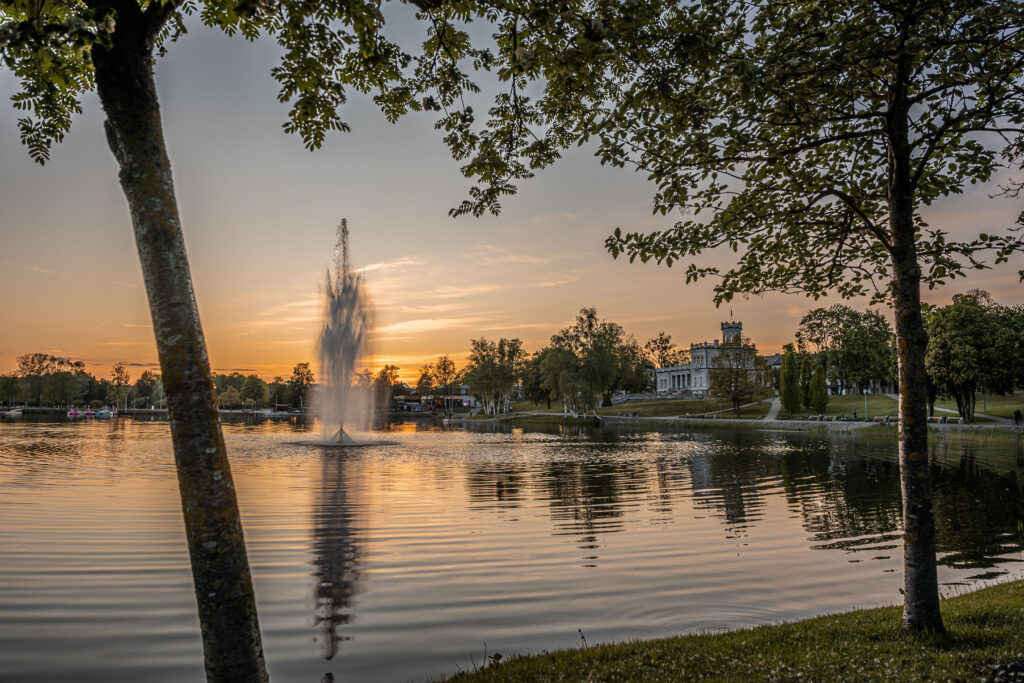 Druskonio ežeras Druskininkai