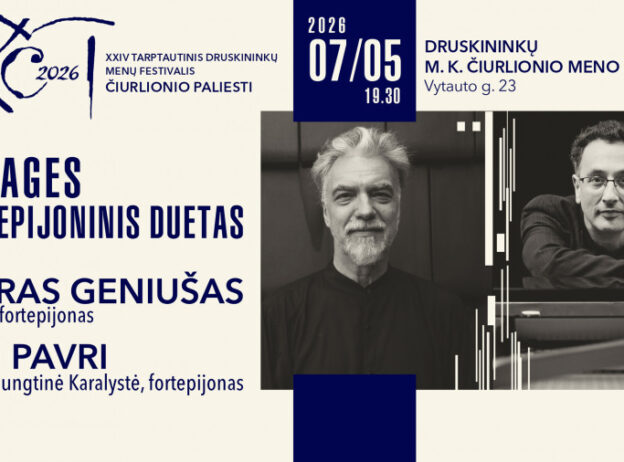 VOYAGES. FORTEPIJONINIS DUETAS | PETRAS GENIUŠAS (LIETUVA) IR FALI PAVRI (INDIJA/JUNGTINĖ KARALYSTĖ)